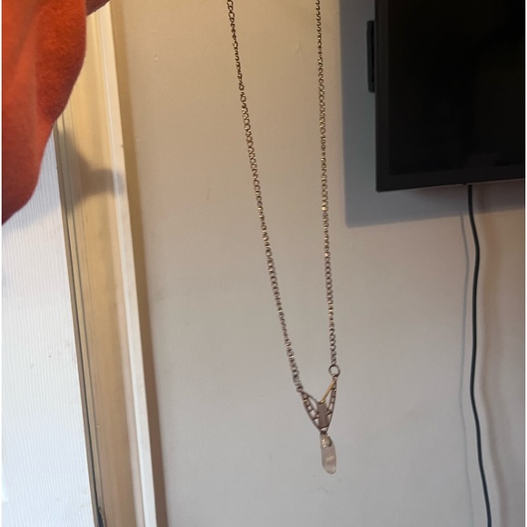 Hand made foe necklace with quartz - Picture 2 of 2